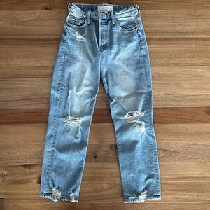 MOTHER Superior Light Blue Denim